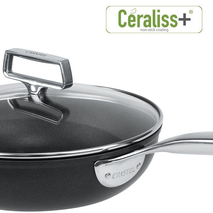 sauteuse-cristel-28-cm-castel-pro-fixe-ultralu-ceraliss