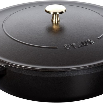 sauteuse-staub-chistera-24cm-noir-mat