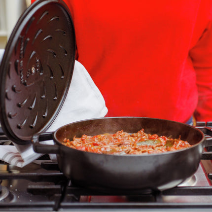 sauteuse-staub-chistera-24cm-noir-mat