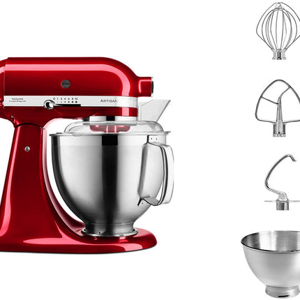 robot-patissier-kitchenaid-5ksm185pseca-pomme-damour-4-8-l-accessoires-inox-bol-3l-couvercle-antiprojections