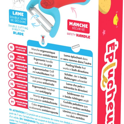 couteau-eplucheur-chefclub-kids-bleu-et-rouge