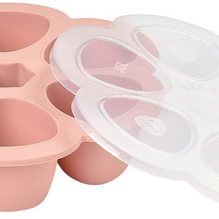 multiportions-beaba-silicone-6-x150ml-old-pink