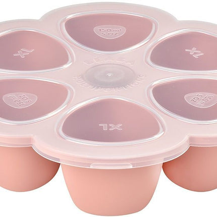 multiportions-beaba-silicone-6-x150ml-old-pink