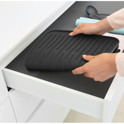 tapis-de-sechage-brabantia-egouttoir-en-silicone-dark-grey