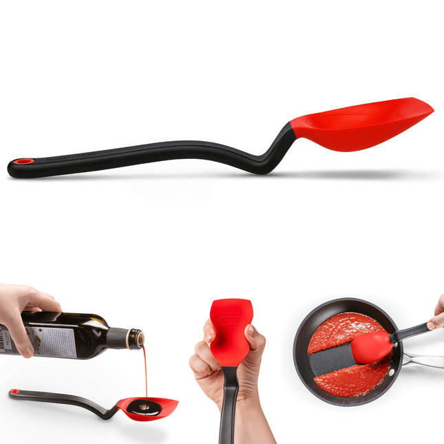 spatule-dreamfarm-silicone-rouge