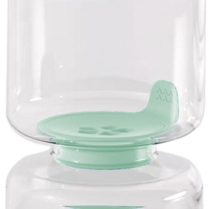 bocal-pebbly-verre-900-ml-2-compartiments-vert-sauge-cornichons