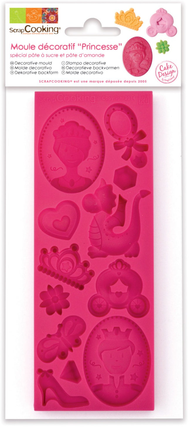 moule-a-gateau-fantaisie-scrapcooking-a-pate-a-sucre-princesse