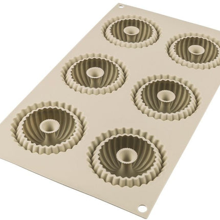 moule-a-gateau-fantaisie-silikomart-silicone-3d-6-mini-raggio-siliko