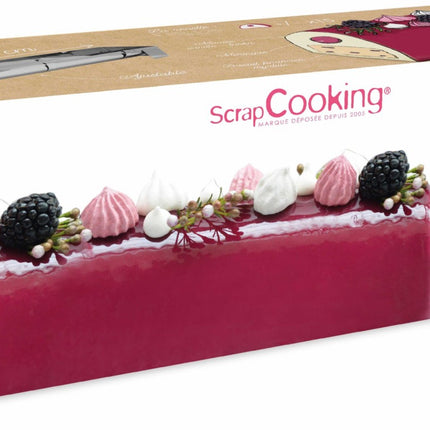 moule-a-buche-scrapcooking-buche-inox-xxl