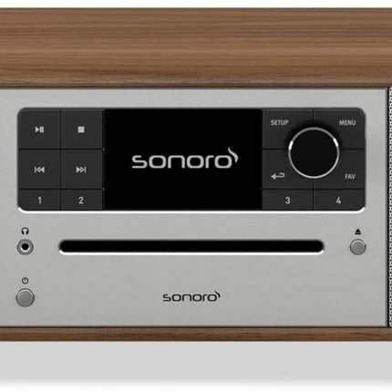 chaine-hifi-sonoro-prestige-noyer-argent