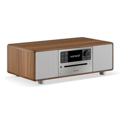 chaine-hifi-sonoro-prestige-noyer-argent