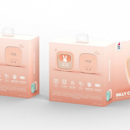 reveil-mobility-on-board-billy-clock-lapin-rose