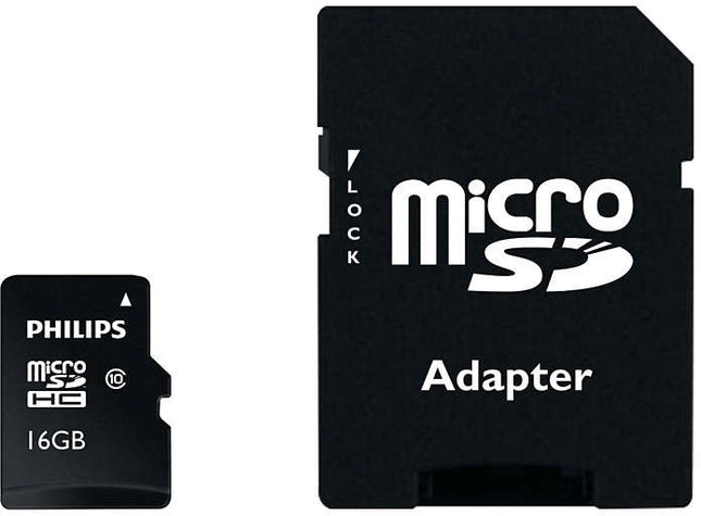 carte-micro-sd-philips-micro-sdhc-class-10-16go-adapt