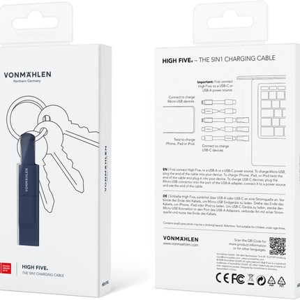 adaptateur-usb-c-lightning-micro-usb-vonmahlen-5-en-1-bleu