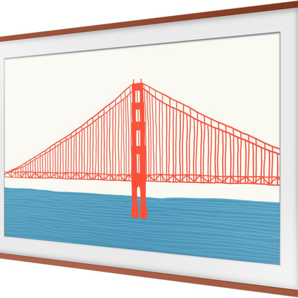 cadre-the-frame-samsung-55-rouge-brique