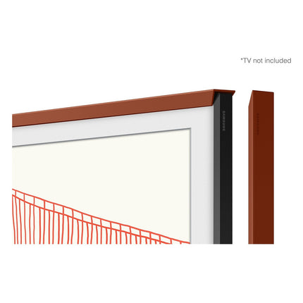 cadre-the-frame-samsung-55-rouge-brique