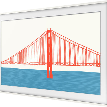 cadre-the-frame-samsung-85-blanc-moderne