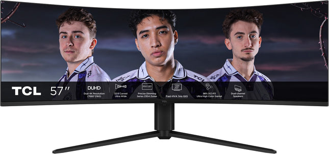 ecran-pc-gamer-tcl-57r94-57-incurve-1000r-duhd-120hz-va-miniled-hdr-1000-amd-freesync