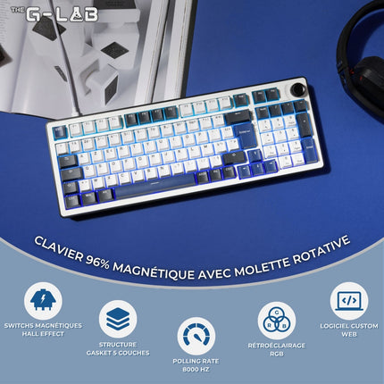 clavier-gamer-the-g-lab-keyz-elite-400-he-bw-magnetique
