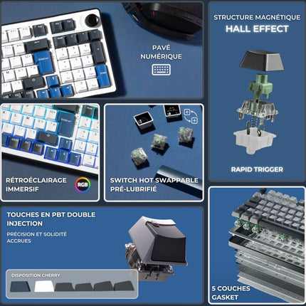 clavier-gamer-the-g-lab-keyz-elite-400-he-bw-magnetique