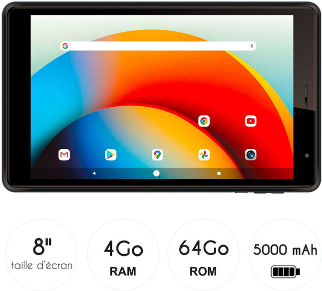 tablette-android-logicom-tab-80-noir-64go