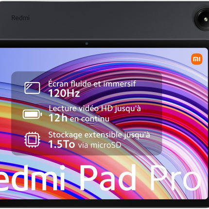 tablette-android-xiaomi-redmi-pad-pro-gris-128go