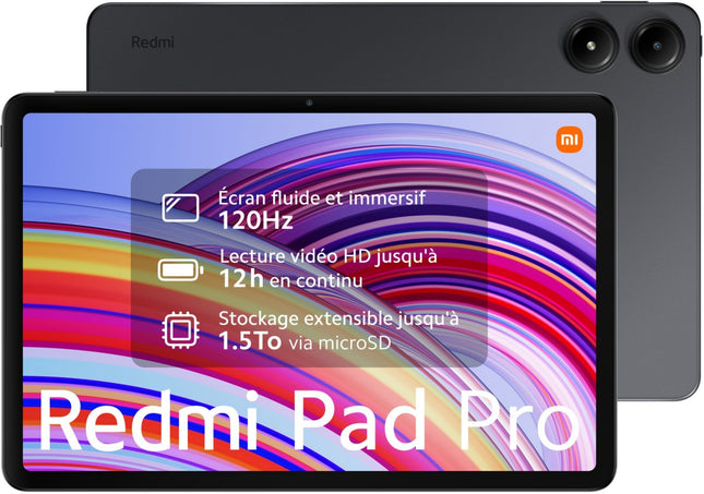 tablette-android-xiaomi-redmi-pad-pro-gris-128go