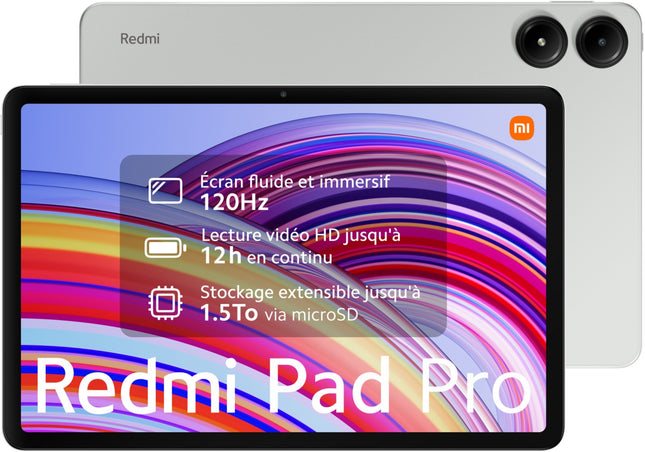 tablette-android-xiaomi-redmi-pad-pro-vert-128go
