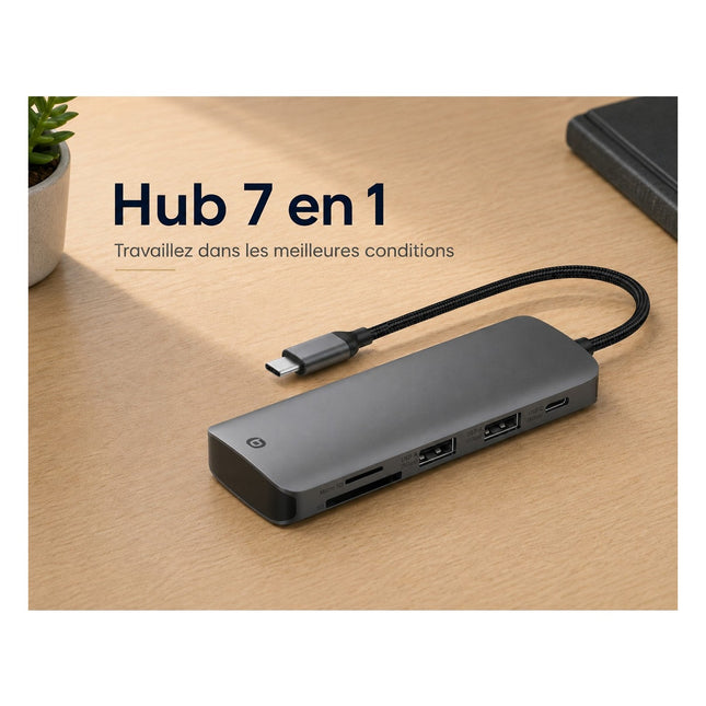 hub-usb-c-essentielb-7-en-1-2-usb-a-3-usb-c-2-ports-sd