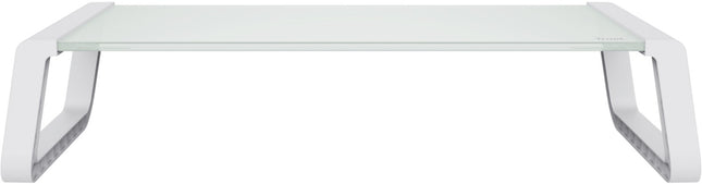 support-ecran-pc-trust-en-verre-monta-blanc