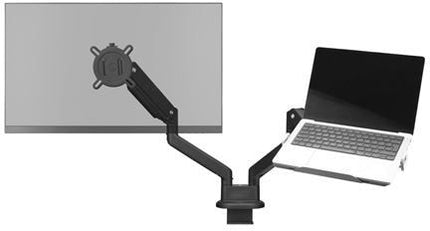 support-ecran-pc-one-for-all-dual-arm-noir-13-35-pouces-orientable-et