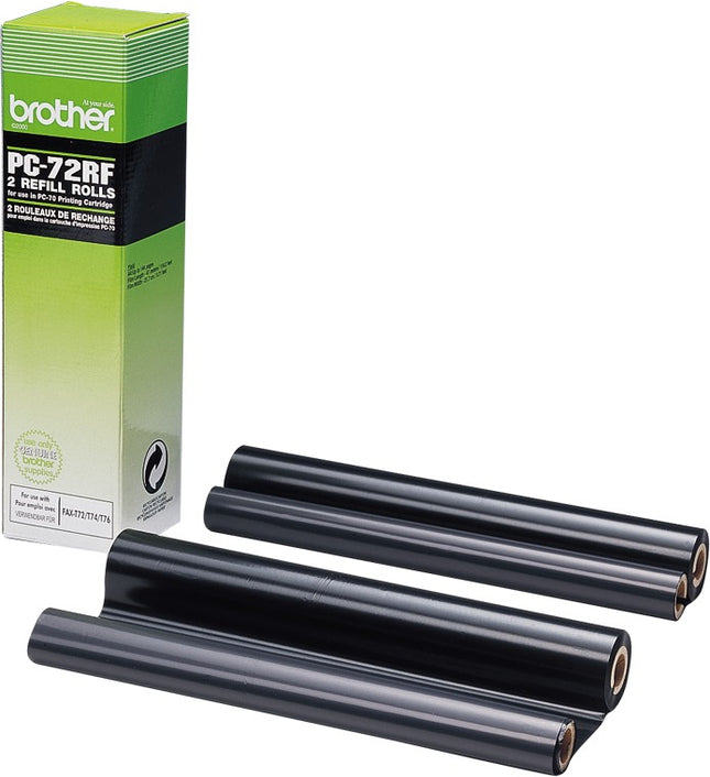ruban-pour-fax-brother-pc72rf-recharge-2x140-pages