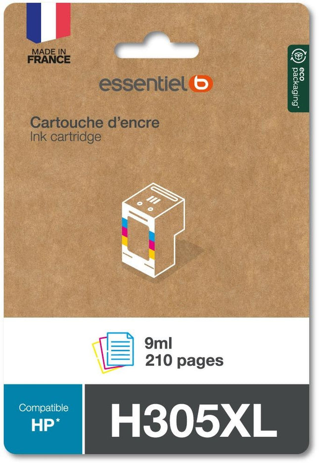 cartouche-dencre-essentielb-compatible-h305-xl-haute-capacite-3-couleurs