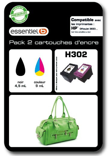 cartouche-dencre-essentielb-h302-noir-couleurs-serie-sac-a-mains