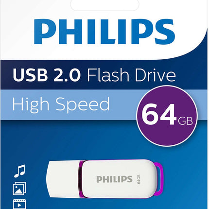 cle-usb-philips-snow-2-0-64go