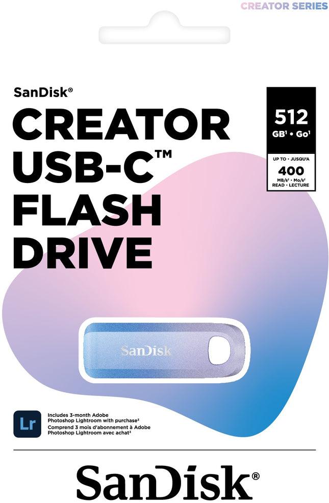 cle-usb-sandisk-512go-type-c-creator