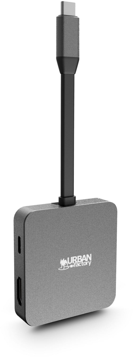 hub-usb-c-urban-factory-usb-c-multiports-5-en-1-100w