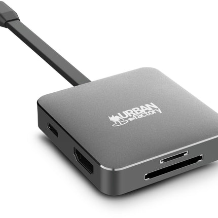 hub-usb-c-urban-factory-usb-c-multiports-5-en-1-100w
