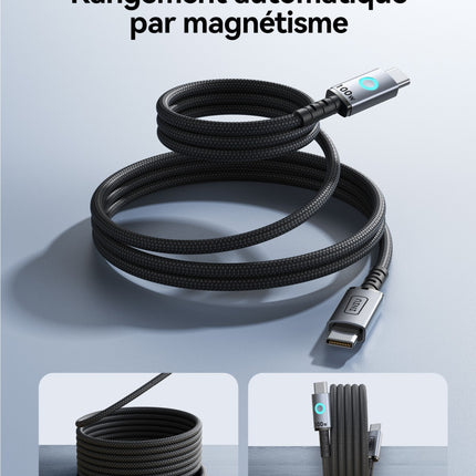 cable-de-charge-iniu-magnetique-leopard-100w