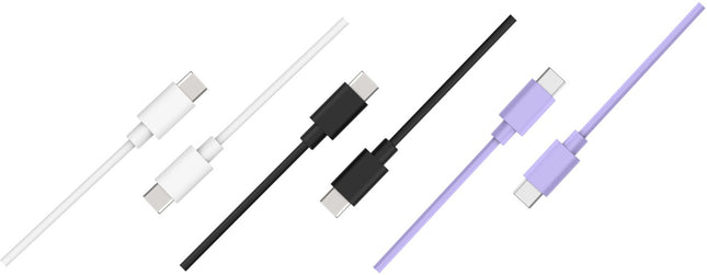cable-usb-c-essentielb-pack-3-cables-usb-c-1m-blanc-noir-mauve