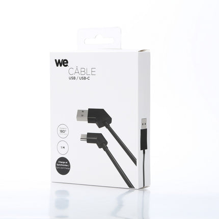 cable-we-usb-a-usb-c-noir-1m
