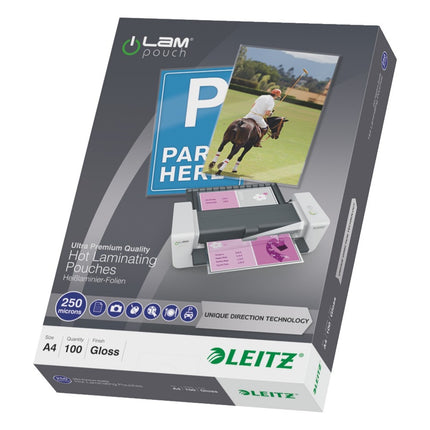 consommable-de-bureau-pour-plastifieuse-leitz-pochettes-250-udt-a4-boite-de-100
