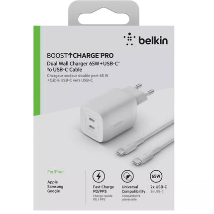 chargeur-belkin-usb-c-x2-65w-gan-pps-cable-usb-c-2m