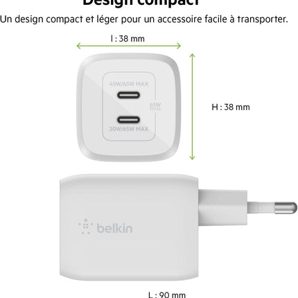 chargeur-belkin-usb-c-x2-65w-gan-pps-cable-usb-c-2m