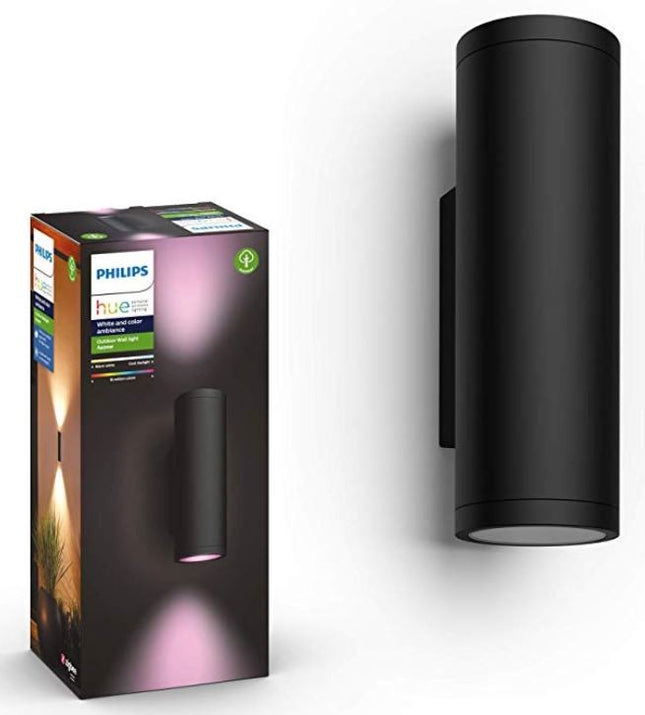 applique-murale-philips-hue-w-c-appear-8w-ronde-noir