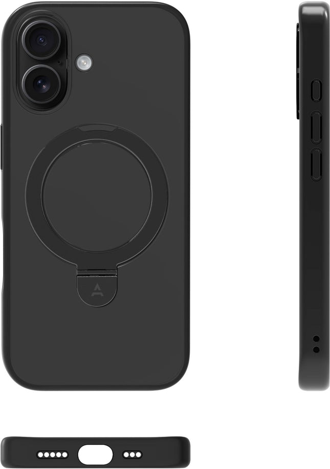 coque-adeqwat-iphone-17-pro-max-magnetique-stand-noir