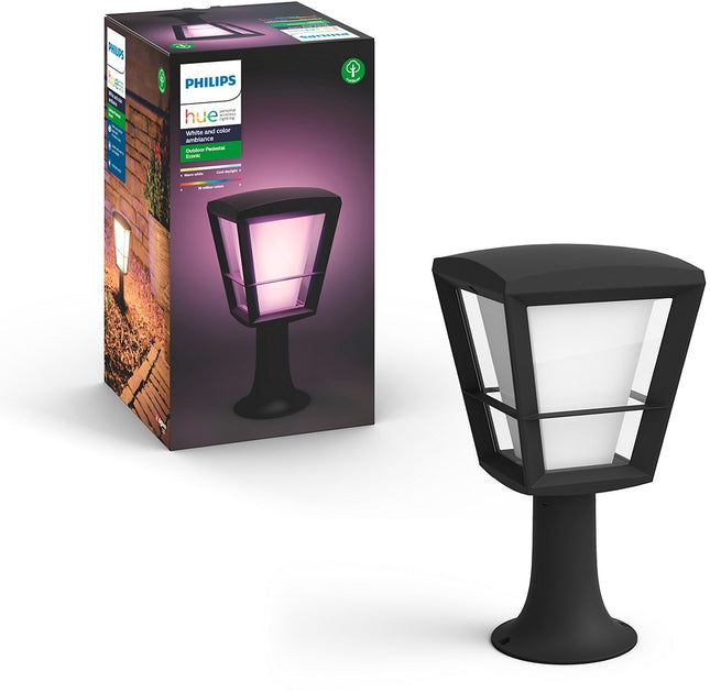 lampe-connectee-philips-hue-econic-borne-noir