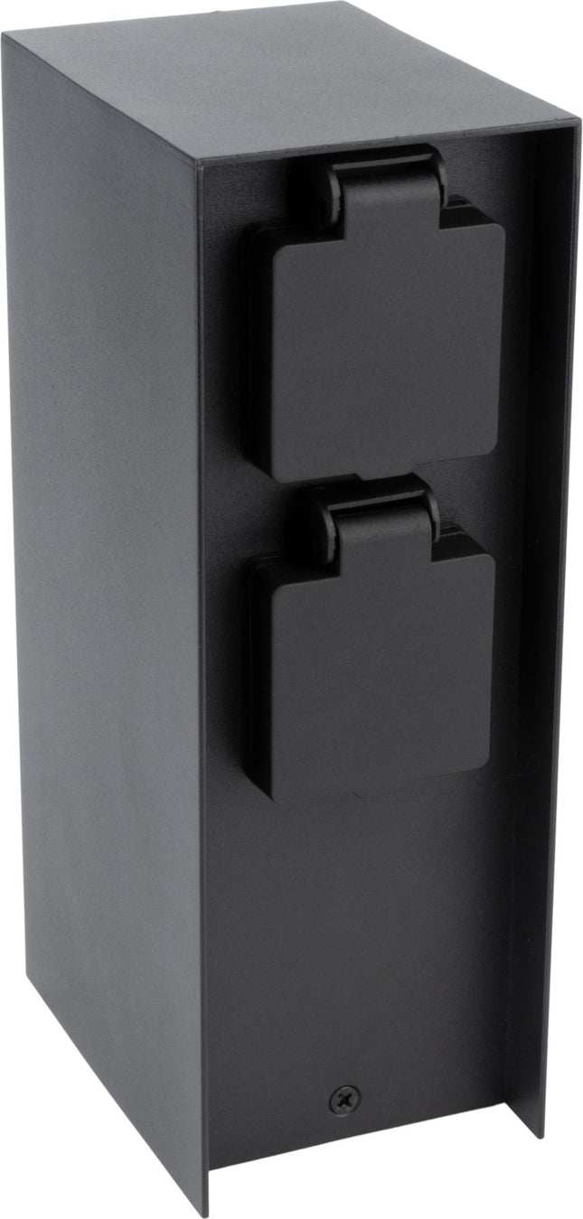 multiprise-zenitech-de-jardin-a-fixer-4x16a-ip44-alu-noir