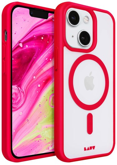 coque-laut-iphone-14plus-magsafe-transparent-rouge