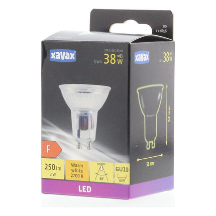 ampoule-xavax-led-gu10-3w-par16
